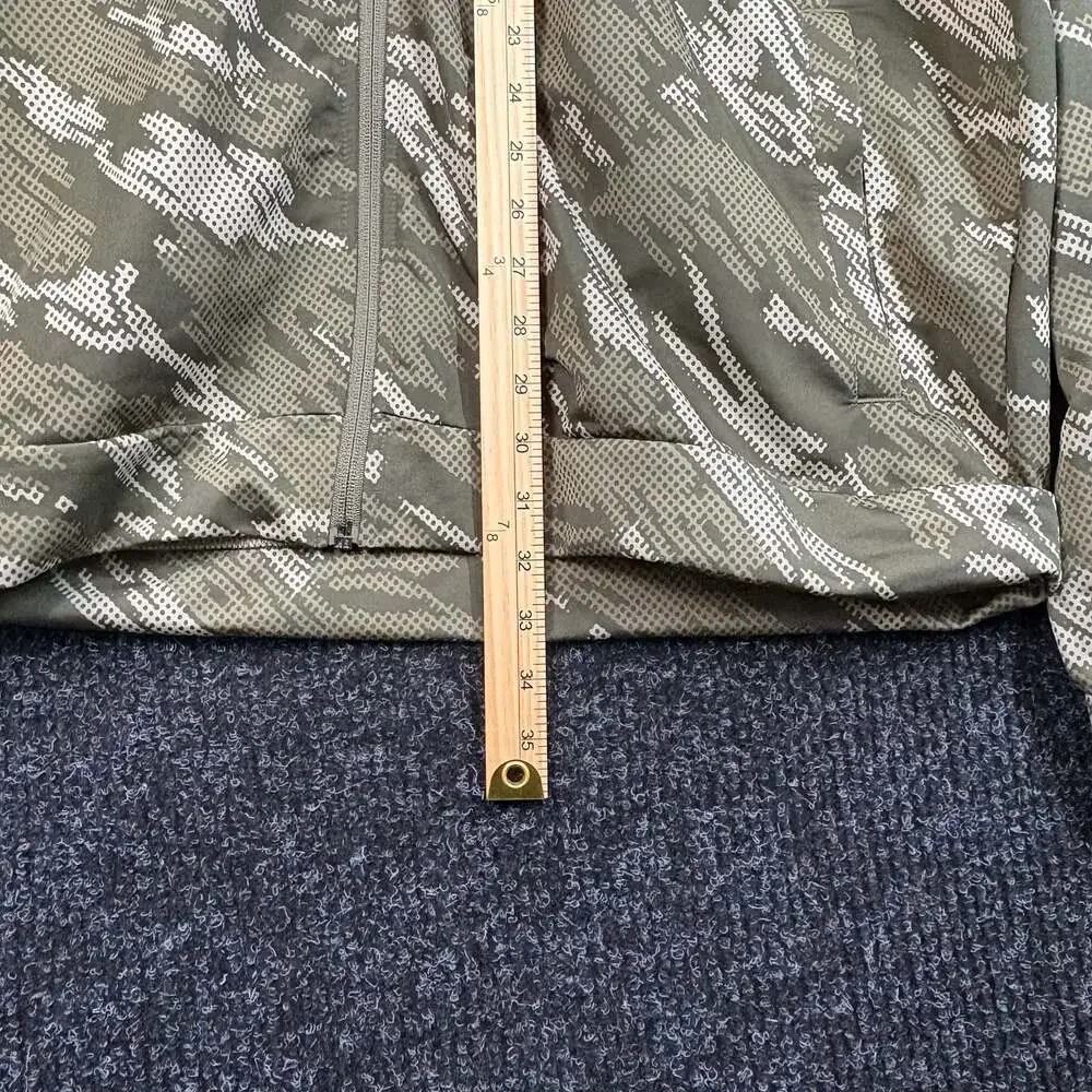 Puma Contrast Jacket 2.0 Full Zip Green Camo